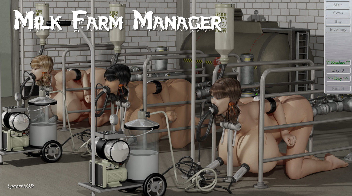 Milking farm porn game